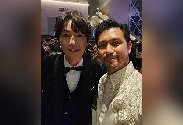 Rocco Nacino gets '5-minute chat' with 'Big Boss' Song Joong Ki