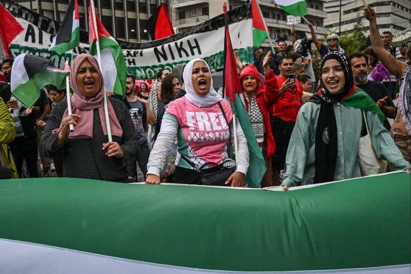 Thousands march worldwide for Gaza, Lebanon ceasefire ahead of anniversary