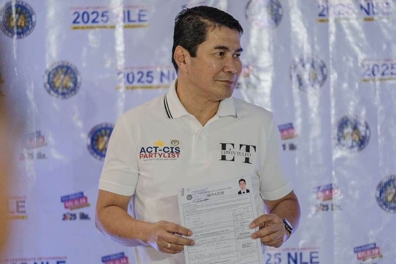 While aiming to join brother in Senate, Erwin Tulfo backs political dynasty ban