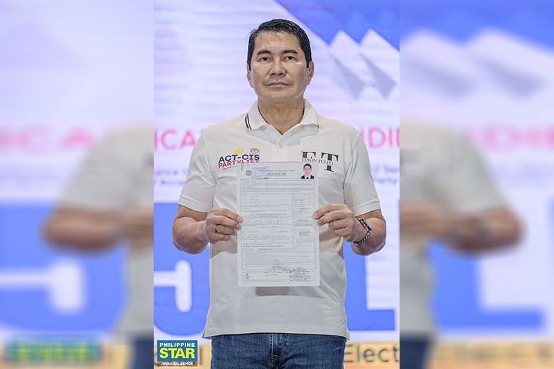 Rep. Tulfo naghain na ng COC para senador