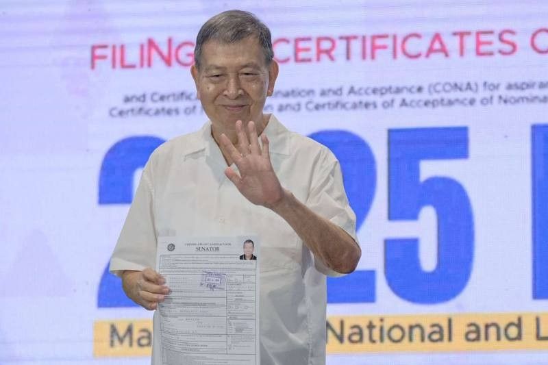 Ex-DND chief Norberto Gonzales aims for Senate this time