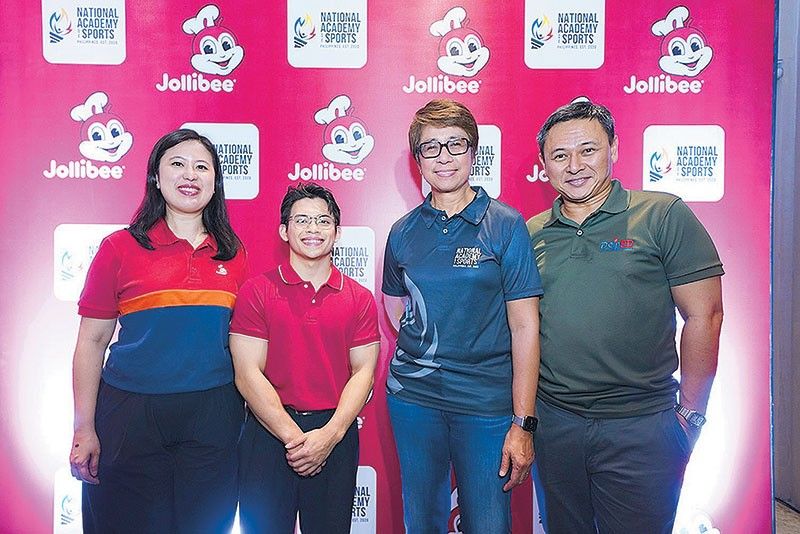 National Academy of Sports draws boost from Jollibee