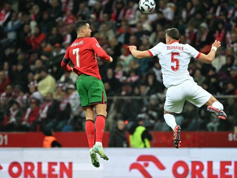 Ronaldo scores in Portugal's Nations League win as Spain sink Denmark