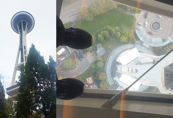 WATCH: World's first revolving glass floor in Seattle’s Space Needle