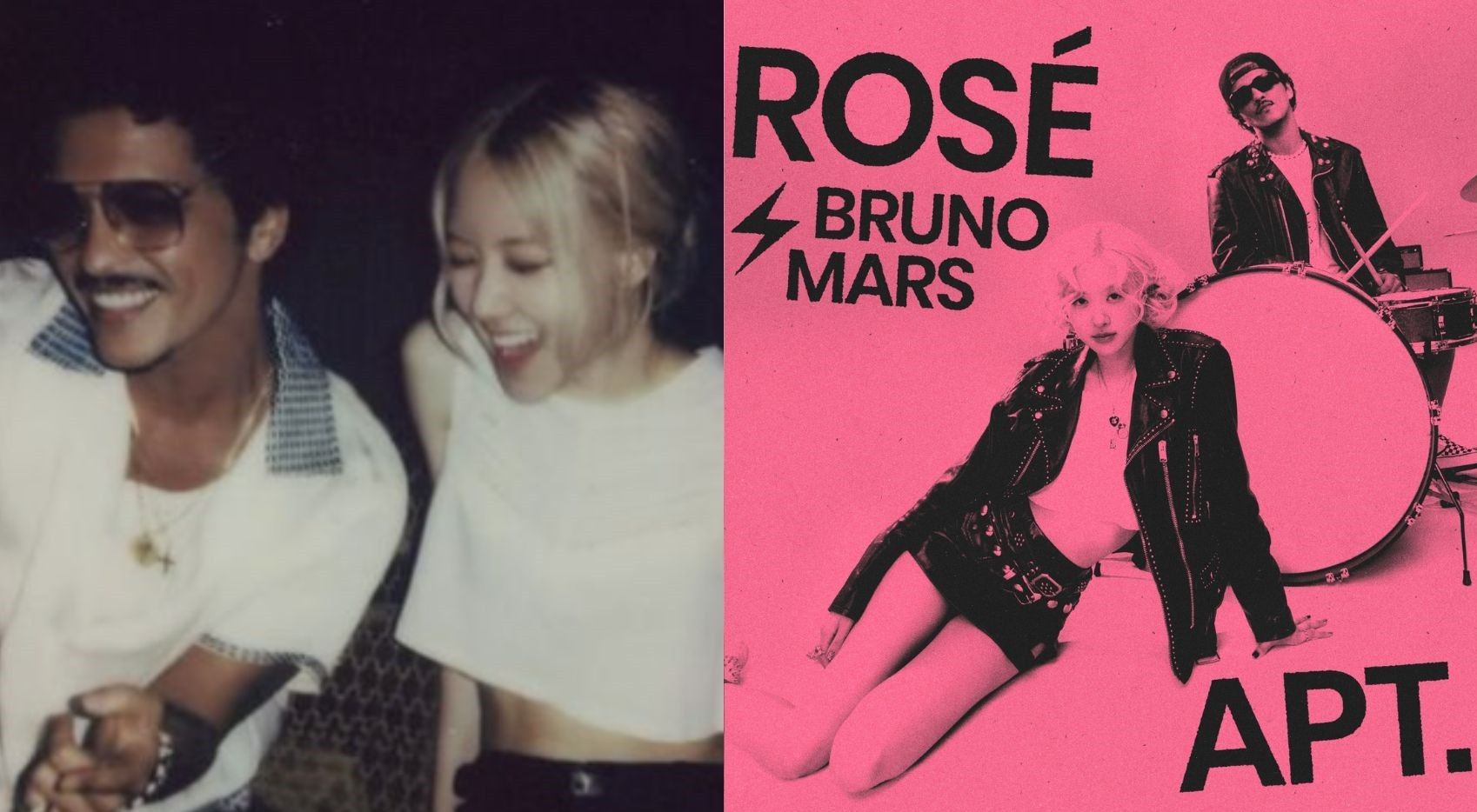 Bruno Mars, Blackpink's RosÃ© drop surprise collab 'APT.'