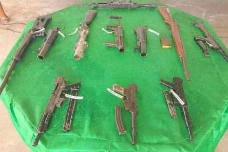 Army collects 11 more firearms in Maguindanao del Sur