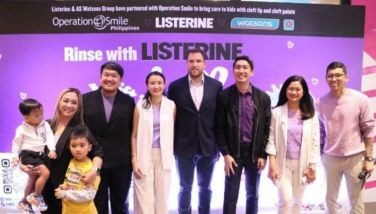 Listerine partners with Operation Smile Philippines, Watsons to #GiftASmile to children with cleft issues