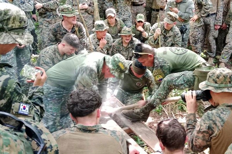 RPG pinakawalan ng Philippine, US Marines sa joint drill sa Palawan