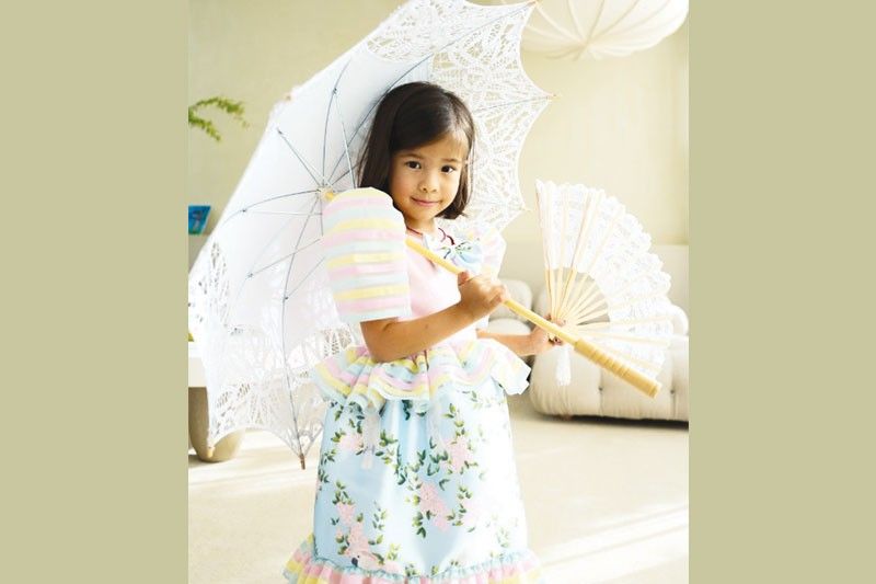 Anak nina Erwan at Anne, very cutesy sa Filipiniana