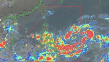 As of 3 p.m. yesterday, the LPA was located 1,460 kilometers east of Southern Luzon.