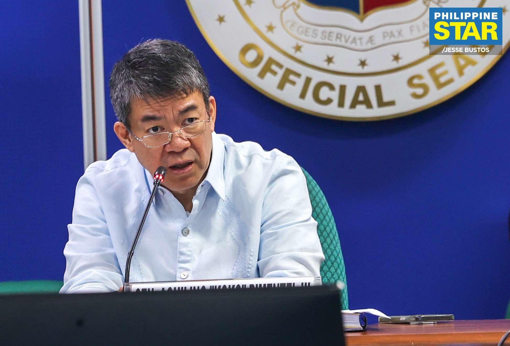 Senate committee of whole drug war probe not feasible â�� Pimentel