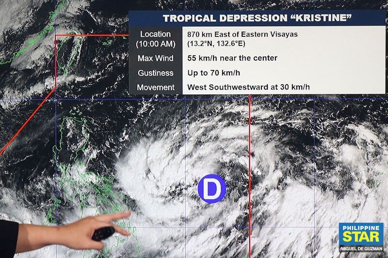 Bicol region naka-red alert kay â��Kristineâ��