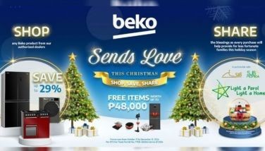 Beko ushers the holidays with promo, supports St. John Bosco Parish Makati's 'Light-a-Home' project