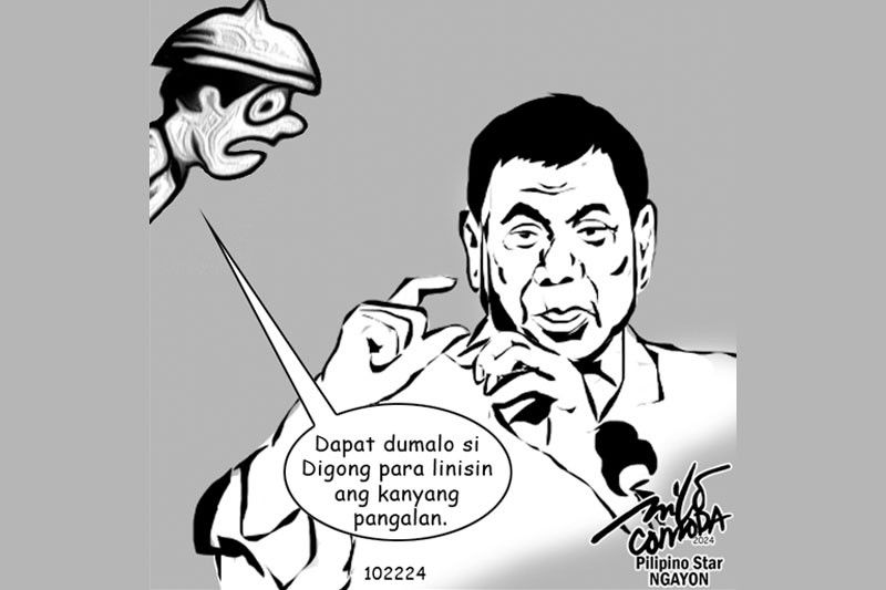 EDITORYAL â�� Harapin ni Digong ang pagdinig