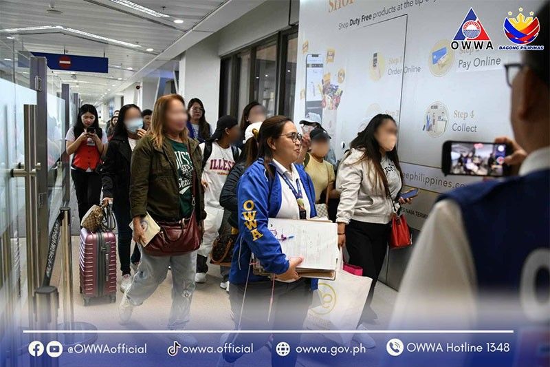 17 OFWs back from Lebanon