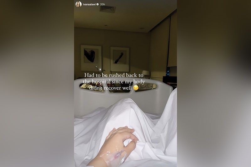 Katawan ni Ivana bumigay, isinugod sa hospital