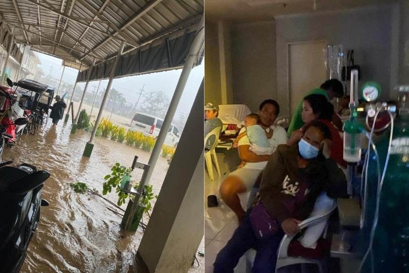 Flooded Batangas Provincial Hospital halts admissions