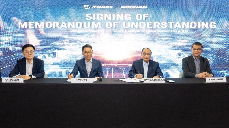 Meralco nakipagtulungan sa mga kumpanya mula South Korea para pag-aralan ang nuclear energy