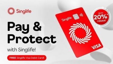 Enjoy up to 20% rebate, free Singlife Visa Debit Card with âPay & Protectâ