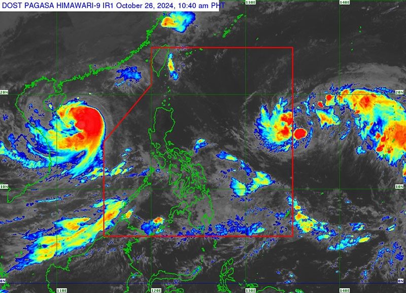 Tropical Storm Kong-Rey to enter PAR soon, may develop into typhoon by Monday