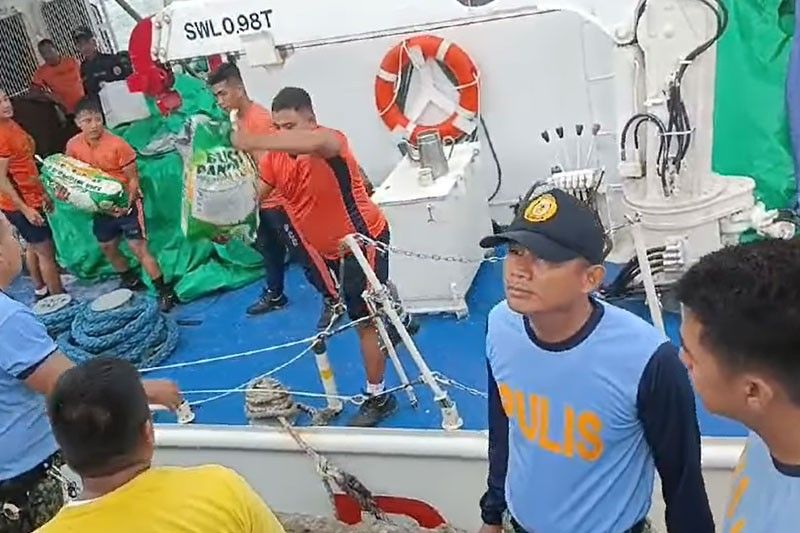 PCG vessels deliver Kristine aid