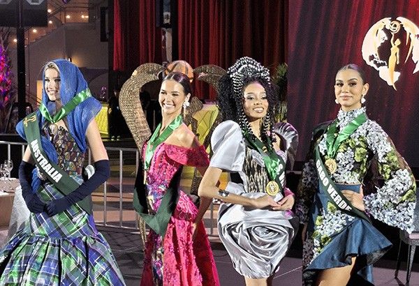 Miss Earth 2024 presents 77 delegates via Philippine weaves fashion show