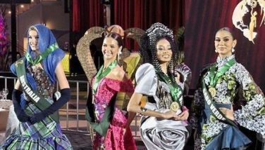 Miss Earth 2024 presents 77 delegates via Philippine weaves fashion show