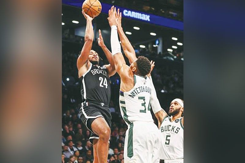 Bucks nagulantang sa Nets