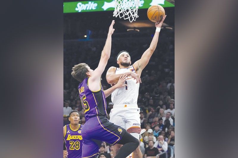 Lakers binawian ng Suns