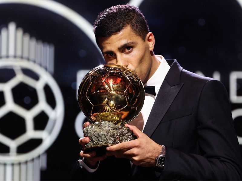 Rodri wins men's Ballon d'Or as Real Madrid boycotts