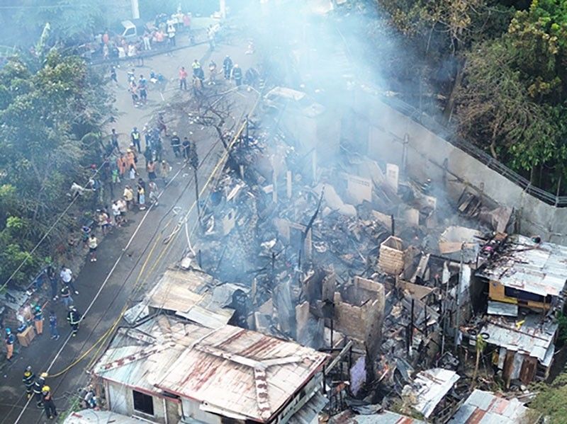 11 families lose homes to fire in Quiot, Pardo