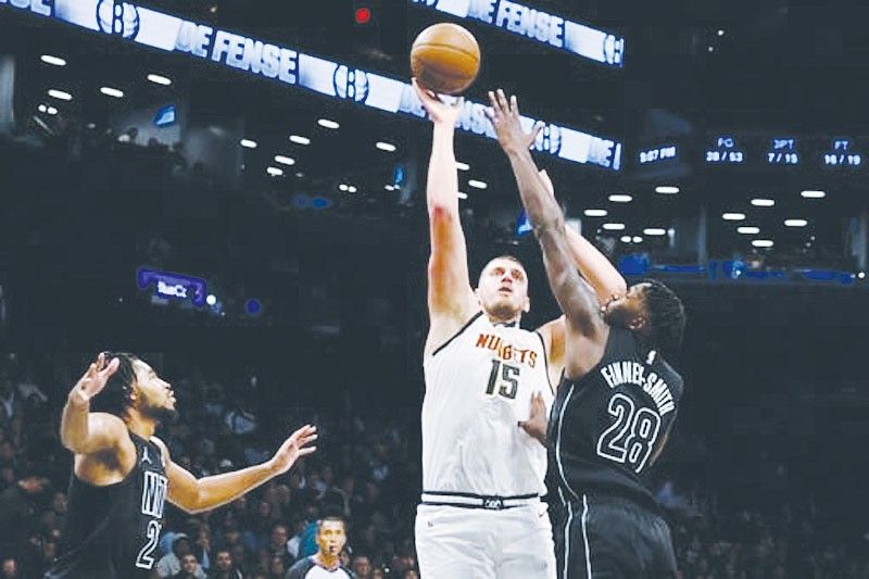 Triple-double ni Jokic gumiba sa Nets