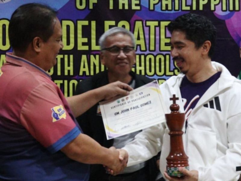 Gomez regains glory in Philippine National Open Chess Championship