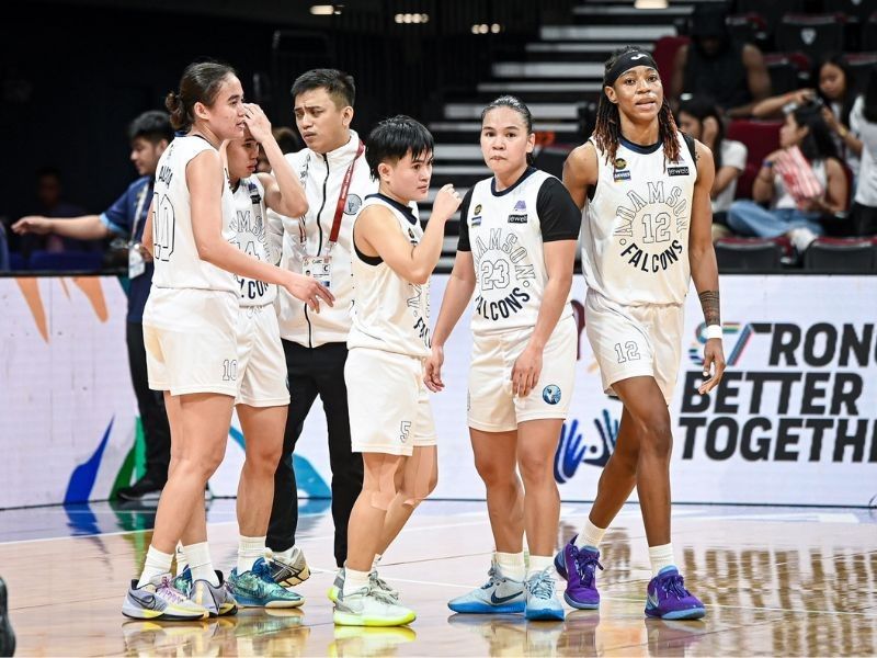 Lady Falcons seize UAAP semis berth