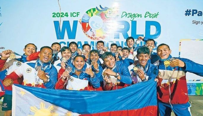 Pinoys win 8th gold in world dragon boat meet