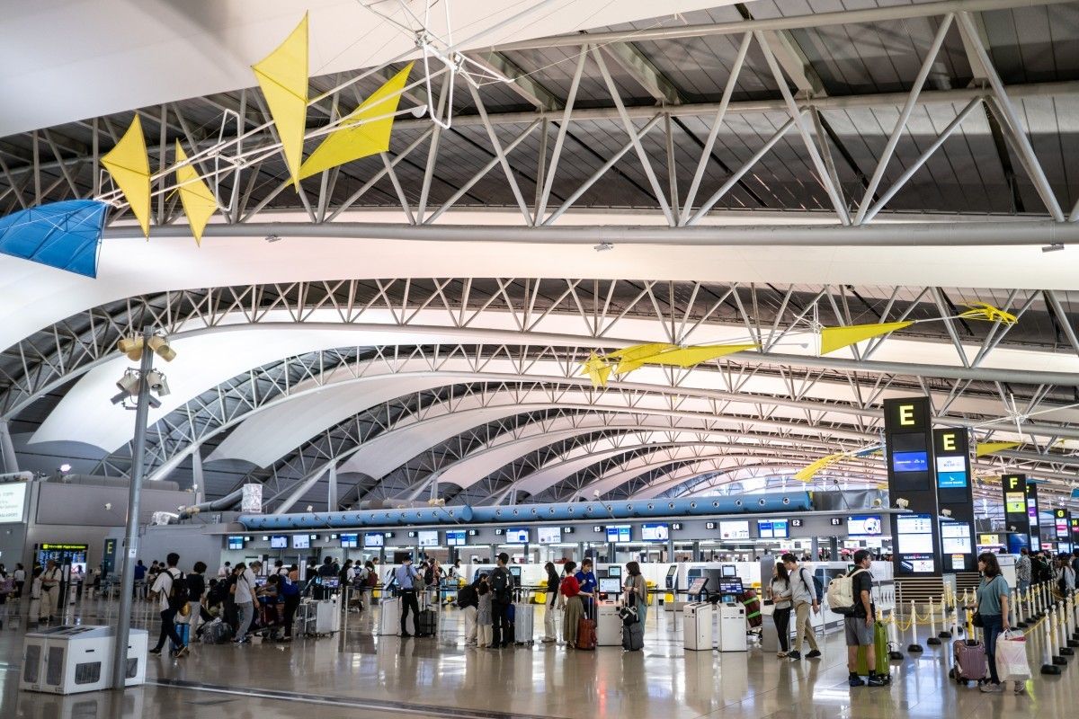 Kansai airport in Japan says it never loses a bag