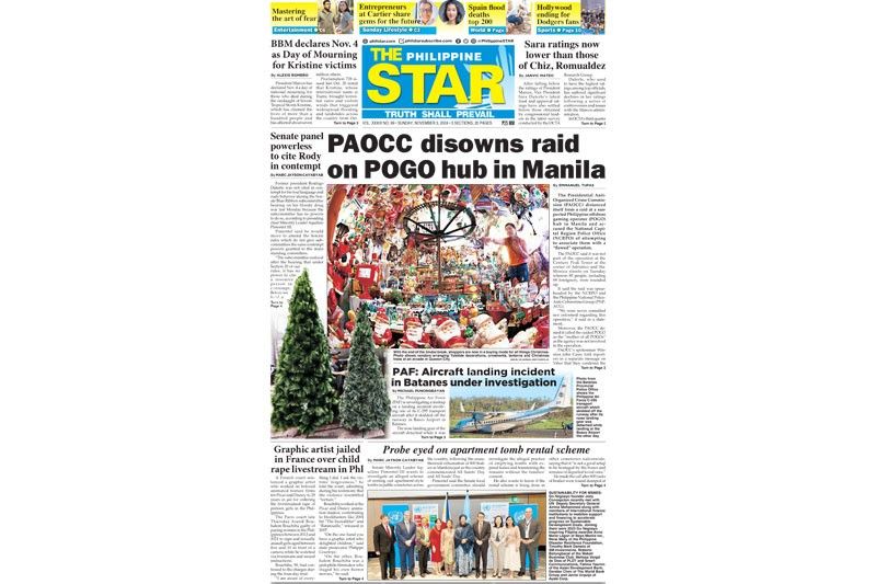 The STAR Cover (November 3, 2024)