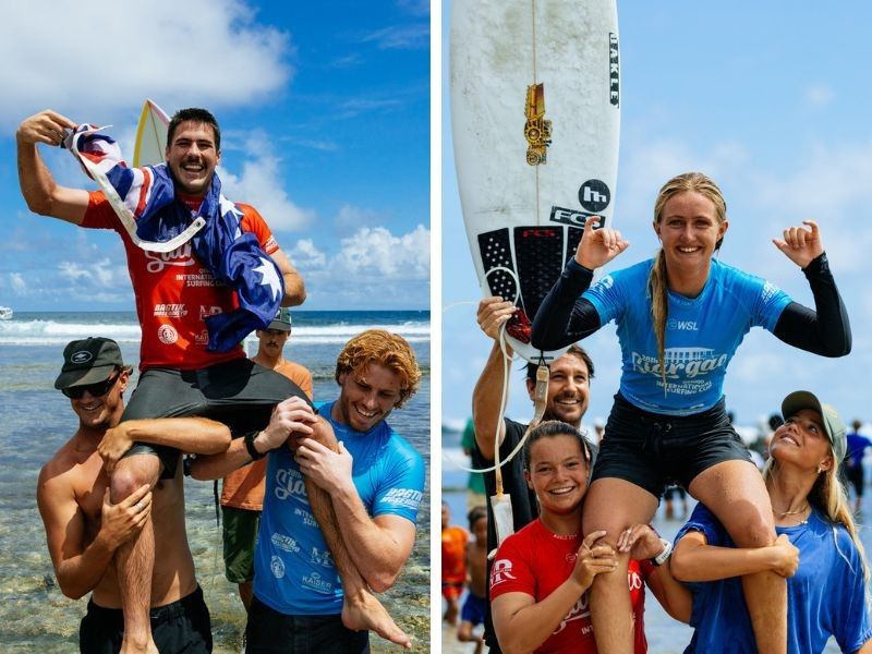 Aussies shine in International Surfing Cup