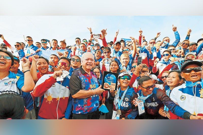 Pinoy paddlers dominant overall Championships