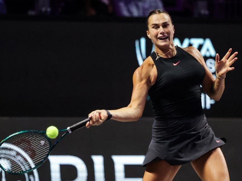 Sabalenka maintains Zheng stranglehold in winning WTA Finals start