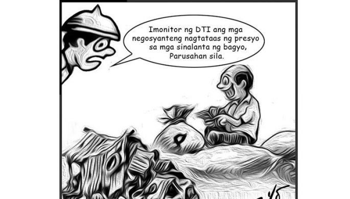EDITORYAL - Mga gahamang negosyante, ireport