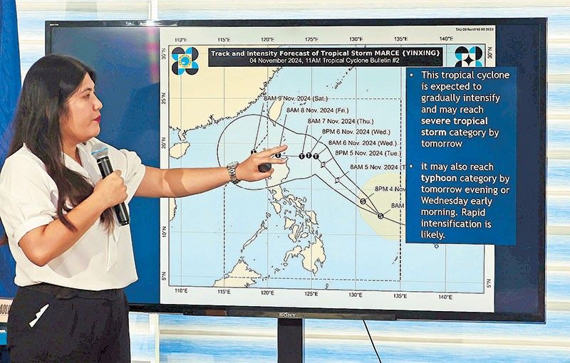 Marce may become typhoon, poses threat to Luzon