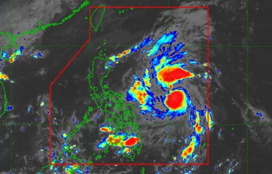 Storm 'Marce' gains strength off Bicol, seen to intensify rapidly