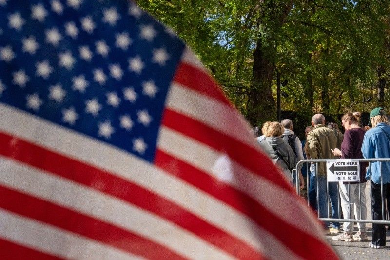 Americans wait, wonder and cope with high-stress vote