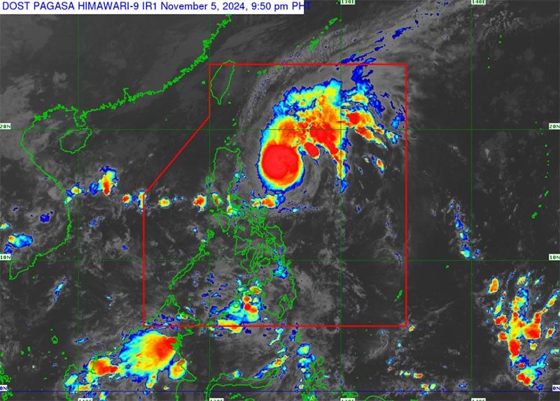 Marce intensifies into typhoon