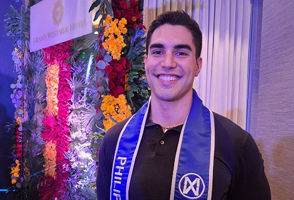 Kirk Bondad departs Manila for Mr. World 2024 finals