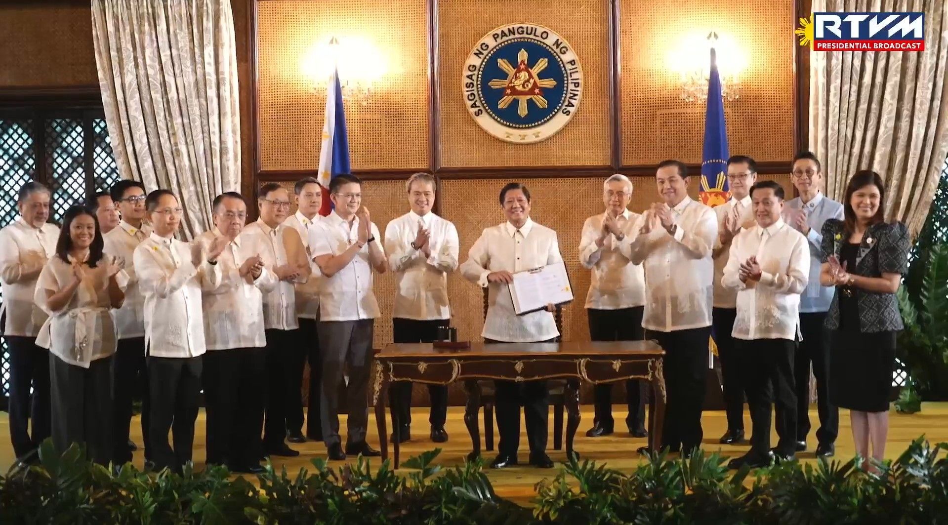 Marcos signs Enterprise-Based Education and Training Framework Act