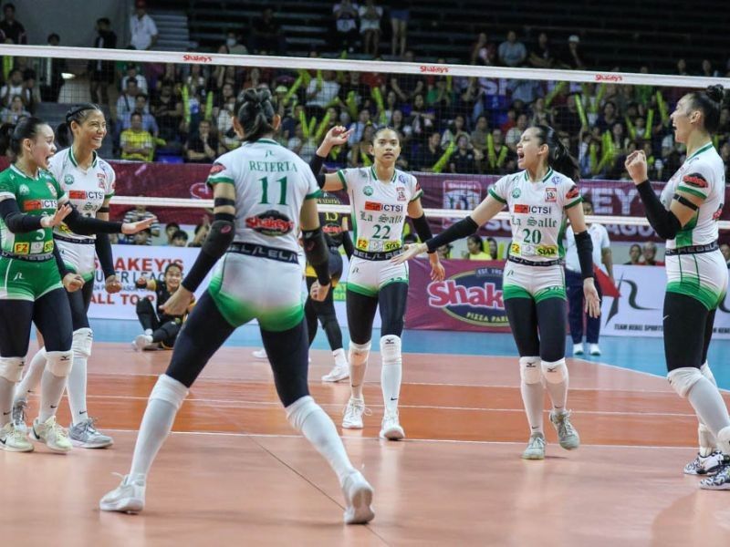 Lady Spikers oust Golden Tigresses to enter Shakeyâs Super League finals