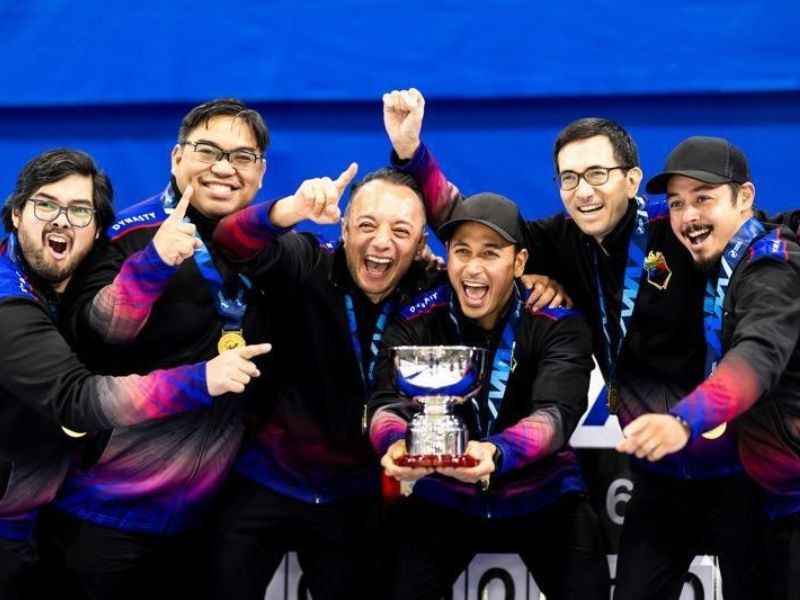 Philippine curling team gains A Division promotion