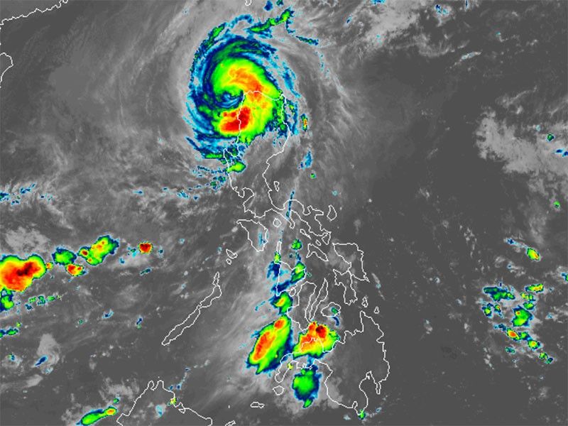 Weakened 'Marce' leaves landmass, now over Ilocos Norte waters